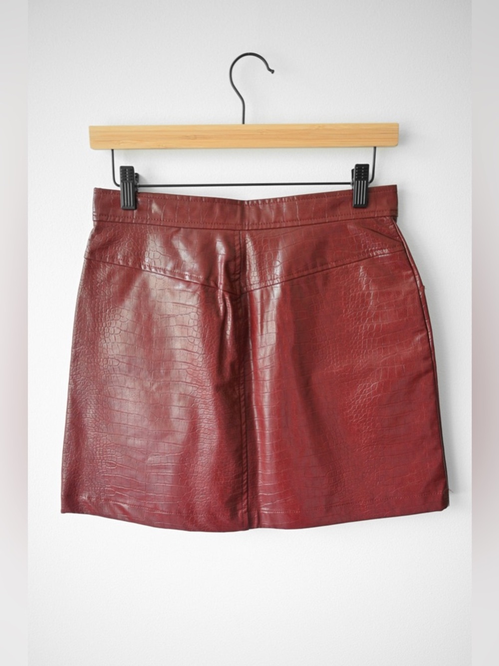 Steve Madden Crocodile Mini Skirt - Picture 5 of 6